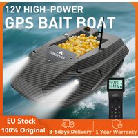 LOKEEVAN D50B Köder Boot 12V 15600*2 Mah Power Pull Net Troll Haken GPS + Beidou Satellite Dual positionierung System Fisch Boot Werfer