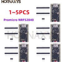 1-5PCS/NRF52840 Development Board Compatible With Nice!Nano V2.0 Bluetooth Charging Management Pro Micro NRF52840