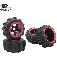 FLMLF Front Rear Same Desert Wheel Tire or Accessories for 1/5 RC HPI ROFUN ROVAN KM BAJA 5B 5T 5SC Kraton 8s Losi DBXL-E 2.0