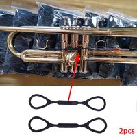 2/4Pcs Trumpet Musical Instruments Sound Change Silicone Rope Portable Instrument Maintenance Professional Accessories