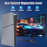 REMANK For PS5 Slim Cover Limited 30th Anniversary P5 Slim Faceplate Replacement Shell For PS5 Slim Console Accessories Plates