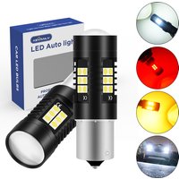 2Pcs 1156 BA15S P21W LED BAU15S PY21W BAY15D LED Bulb 1157 P21/5W 21chip 3030SMD 12V Car Turn Brake Backup Light Reversing Lamp