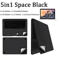 Laptop Sticker Skin For 2022-2026 MacBook Pro 16 M4 M3 M2 M5 Max pro 14 inch A3434 A3426 A3428 Laptop Cover Top+Bottom Full Tray
