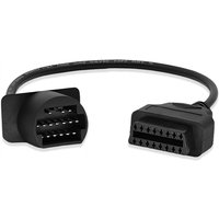 OBD Adapter Cable For Mazda 17pin to OBD2 16Pin Connector Car OBDII Diagnostic Cable For Mazda Vehicle Before 2001 17Pin Adapter