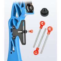 Factory Outlet Shooting Training Archery Accessories Stainless Steel and Plastic Compound Bow Sight Pin 2pcs