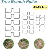 Fruit Tree Branch Shape Fixator Garden Yard Trees Support Holder Plants Vine Trainers M-Shaped Steel Wire Branch Bending Tools