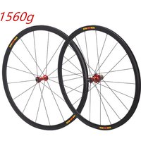AliExpress 1560g RUJIXU Ultra light 700C 30mm bike road wheelset 16/ 21H V Brake Road Bicycle Wheel Aluminium Alloy Road Wheels rim brake