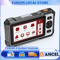 ANCEL FX6000 OBD2 Kfz-Scanner, bidirektionale Steuerung, ABS, EPB, BMS, ETS, Öl, SAS, 7 Reset, 4-System, OBD-Autodiagnosetools