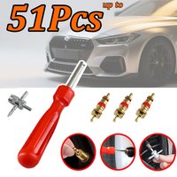 2-51Pcs Tire Valve Core Screwdriver Disassembly Tool Installation of Car Parts Tire Repair Tool Car Repair Wrench Screwdriver