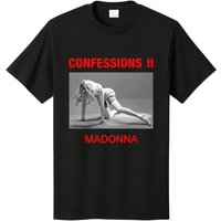 Short Sleeve Loose Cotton Tshirts Graphic Merch Madonnaa CONFESSIONS II T-shirt Fashion Singer Design Printing Tees Women Men