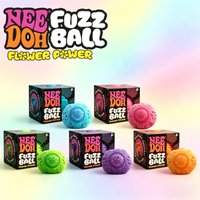 Fuzz Ball Sensory Squeeze Toy, Textured Stress Relief Fidget Ball for Adults Kids, Anti-Anxiety Soft Decompression Toy