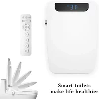 2024 intelligent heated seat cover with bidet automatic electric smart toilet seats Intelligent Instant Heating Bathroom Health