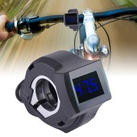 Bike Voltmeter Thumb Accelerator Shifter Accelerator with Digital Voltage Display for Scooter Electric Scooter Voltage Display