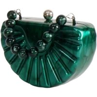 Wedding Beaded Bracelet Handbag Semi-circular Fashion Acrylic New Clutch Evening Party Youth Women's Bags Designer Luxury Bag