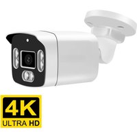 4K 8MP IP Camera 4MP Waterproof Outdoor AHD Camera Two Way Audio Color Nightvision Home Surveillance System