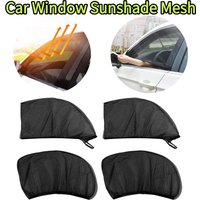 Car Window Sunshade Mesh Sun Visor Anti Mosquito Net UV Protection Curtain for Universal Side Windows Car Interior Accessories