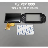 Écran LCD IPS entièrement laminé pour Sony PSP1000 PSP 1000. Avec un couvercle supérieur de remplacement personnalisé. Il n'y a pas de logo sur la coque
