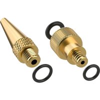 AliExpress NONE 15pcs Copper Bicycle Valve Adapter Set Bike Tire Pump Adapter Kit Inflator Pump Accessory Valve adapter SV AV DV Bicycle valve