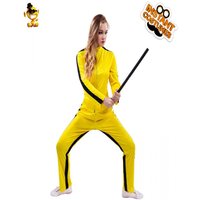 Couple Kung Fu Set Halloween Carnival Party Cosplay Costume Masquerade Ball Men's and Women's Kung Fu Set