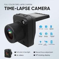 Macro time-lapse 4K camera low-light full-color night vision 6 months standby for Security/Construction/Flower/Plant Recording