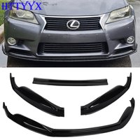 For Lexus GS250 GS300h GS350 GS450h 2013 2014 2015 Series Base Car Front Bumper Splitter Lip Diffuser Body Kit Spoiler Guard