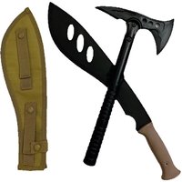 Tomahawk Plastic Soft Knife for Outdoor Training Practice Model Toy Movie Props