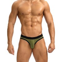 2026 New Sexy underwear for men Threaded fabric calcinha bikini slip men panties Large pouch U raised men's boxers & briefs