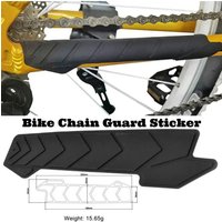AliExpress NONE Silicone Bike Chain Sticker Bicycle Frame Protector Chain Guard Sticker Frame Guard Scratch Resistant Protector MTB Accessories