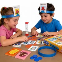 Guess Who I Am Game, Family Party Fun Card Board Game, Parent-Child Interactive Educational Toy Gift