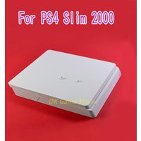 1set Full Set Complete Housing Case For PS4 slim 2000 Console White Color Housing Case House Shell Cover