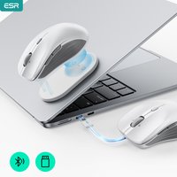 ESR for Laptop Office Mouse 2.4G+Bluetooth MagMouse™ Wireless Mouse Fast Charging High Sensitivity for Daily Work