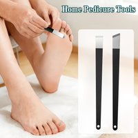 2pcs Professional Stainless Steel Pedicure Knife, Suitable for Trimming Dead Skin and on the Soles of the Feet, Daily Foot Care