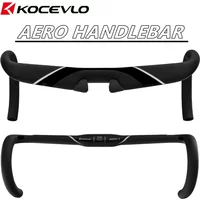 KOCEVLO AERO 3 Road Carbon Handlebar 360/380/400/420mm UD Matt Internal Routing Road Bicycle Handle Bar