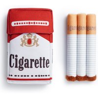 Funny Interactive Plush Dog Toys Creative Cigarette Interactive Giggles Dog Toys Funny Plush Chewing Toy Cigaret Box Pet Gifts