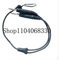 Double Plug Cable for Bose A20 Aviation Headset Stereo 6.3mm 5.2mm