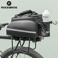 ROCKBROS Bicycle Bike 3 in1 Trunk Bags Large Capacity Bicycle Tail Rear Bag Road Mountain Reflective Luggage Carrier Cycling Bag image 4