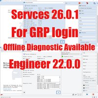 Remote Download Install Software for Odis Service S 26.0.1 for Odis E Engineering 22.0.0 Supports GRP Login Support 6154A WIN10