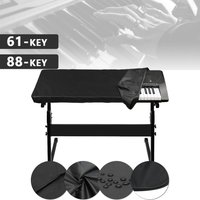 61 / 88 Keys Piano Keyboard Dust Cover Dustproof Waterproof Keyboard Cover Foldable Easy to Clean With Shrinkable Drawstring