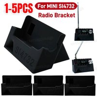 1-5X For ATS MINI SI4732 DSP Radio Receiver Case with Built-In Sound Guide Groove Universal Radio Bracket Convenient Radio Stand