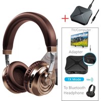 12 Hours Play Wireless Headphones Bluetooth 5.0 Headset Over Ear Sports Running Earphone with Mic Support SD Player for Music TV