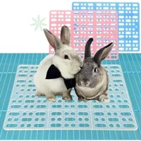 Small Pet Health Floor Mats Rabbit Guinea Pig Squirrel Totoro Cages For Hamsters Rabbit Animal House Hamster In A House Toys