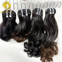 8-18Inch 12A Natural Loose Wavy Human Hair Bundles Chocolate Brown Indian Remy Loose Bouncy Curly Human Hair Extension for Women