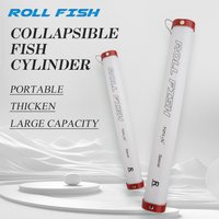 ROLLFISH 53-155cm Waterproof Fishing Rod Case - Resistant and Durable PP Material, Anti-Roll Triangle Design for Fishing Tackle