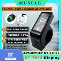 Mini LCD Display KT TF04 Ebike Mini TFT Screen Color Display 24V/36V/48V, Electric Bicycle Accessories Suitable for KT Controll