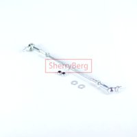 SherryBerg Universal Adjustable Throttle Linkage Rod 8.7" Swivel Ball Joint FOR Weber EMPI Solex Dellorto Carburetor Carb Carby