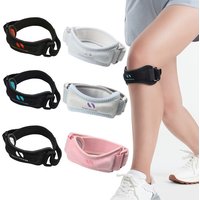 1PCS Knee Braces Patella Knee Support Strap,Adjustable Patellar Tendon Stabilizer Band for Jumper Knee,Basketball,Running,Sport