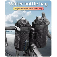 AliExpress OFFBONDAGE Bicycle Bag Bike Bottle Holder Handlebar Stem Thermal Bag with Mesh Pocket Coffee Cup Holders Cycling Water Bottle Carrier Bag