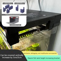 Standable Lid Riser Bracket Set for Xiaomi Mijia Smart Fish Tank, Aquarium Heightening Support, Cooling & Ventilation Parts