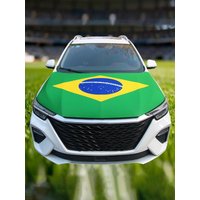 Brazil Flag Car Engine Hood Cover National Flag For Decoration