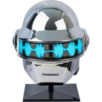 Xcoser Daft Punk Helmet Thomas Bangalter Cosplay Prop Resin Electroplated Silver Plated with EL Light
